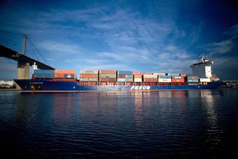 Контейнеровоз «Владивосток», 2003 год