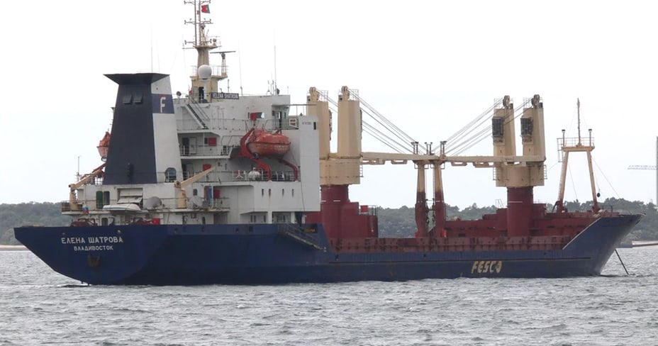 Лесовоз «Елена Шатрова», 1992 год