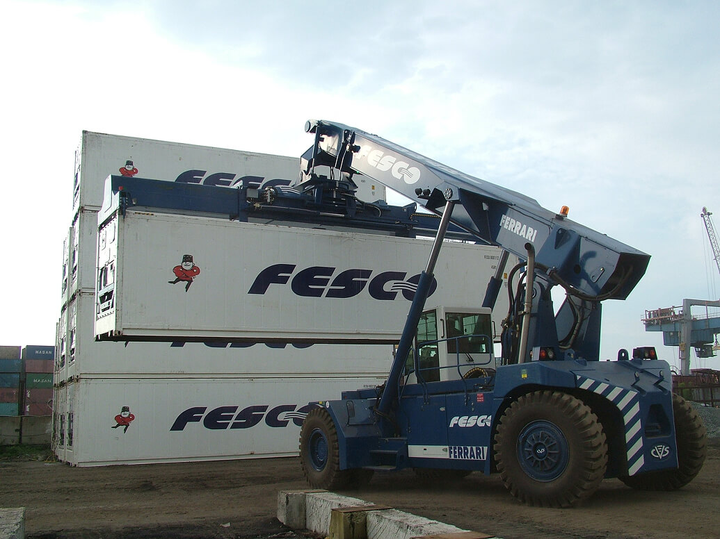 Рефконтейнеры FESCO, 2005 год