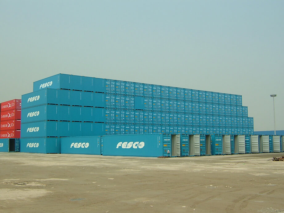 Новые контейнеры FESCO в Китае