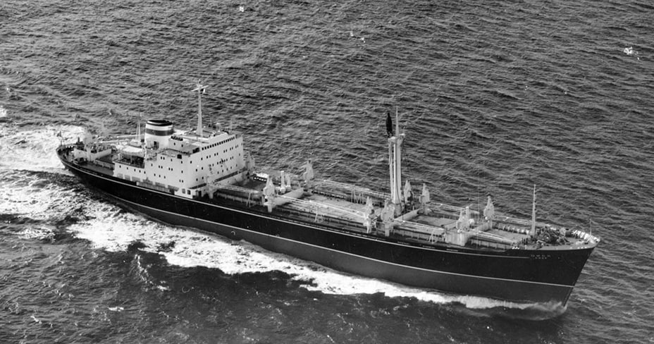 Теплоход «Омск», 1962 год