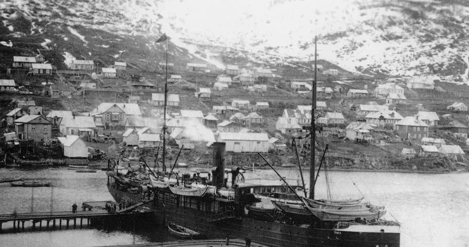 Пароход «Томск» Добровольного флота, 1923 год