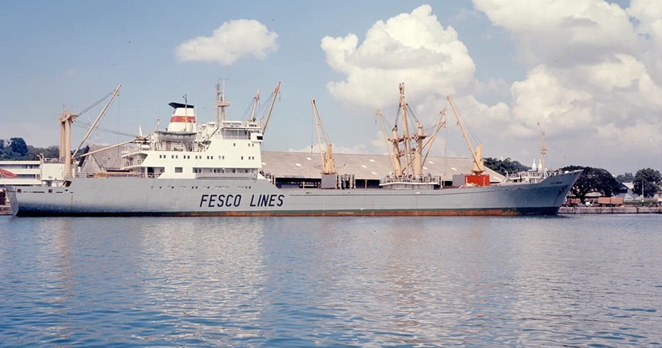 Теплоход «Елена Стасова», 1974 год