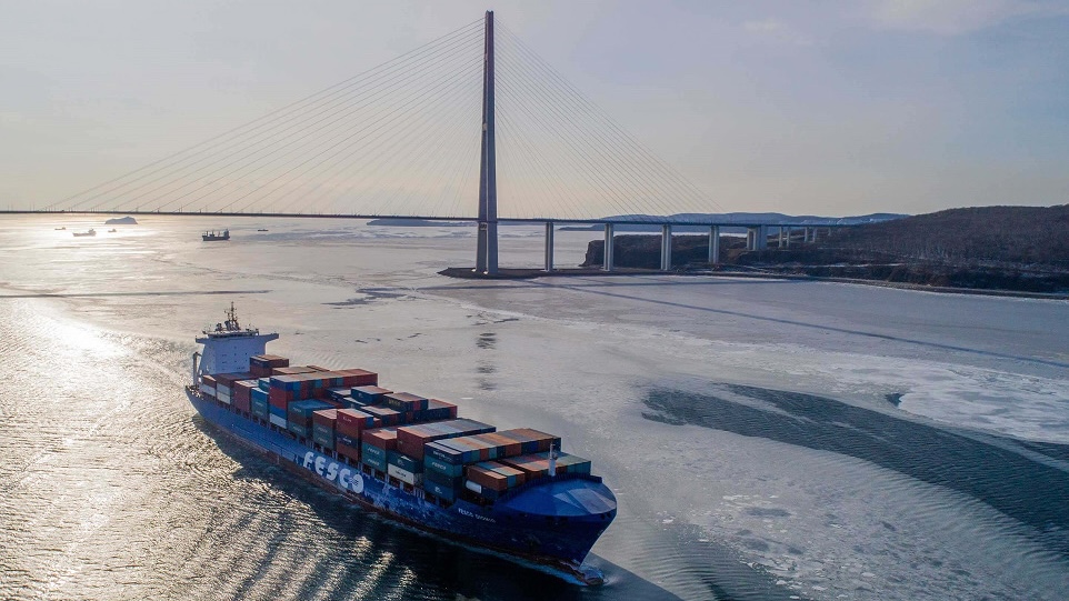 Контейнеровоз FESCO Diomid