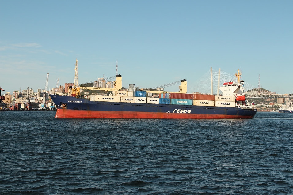 Теплоход «ФЕСКО Посьет», 2014 год
