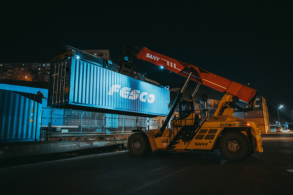 Формирование контейнерного поезда