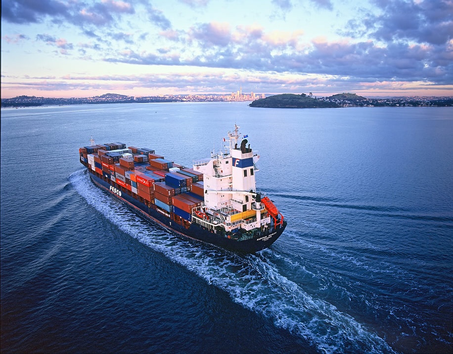 Контейнеровоз Kapitan Maslov при заходе в порт,<br class="only-desktop"> конец 2000-х годов